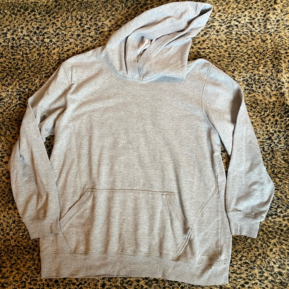 mission gray hoodie